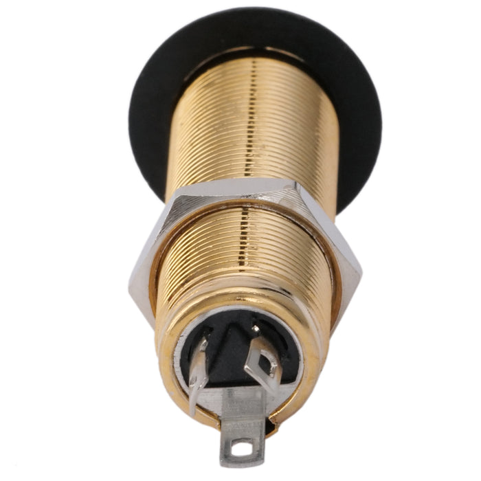Musiclily Pro 1/4 inch 6.35mm Cylinder Mono Output Jack Socket for Electric Guitar Bass