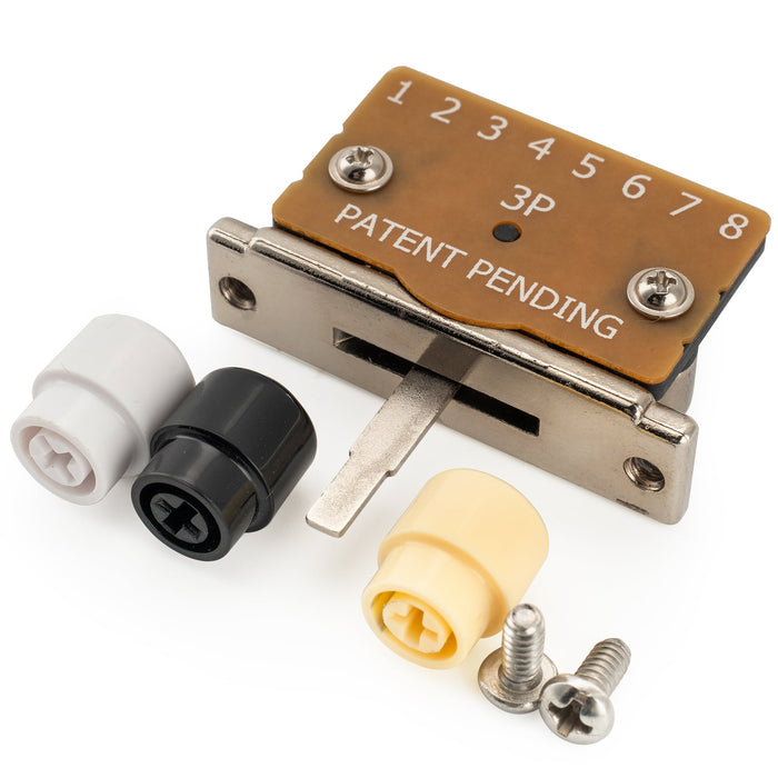 Musiclily Pro 3-Way Pickup Selector Blade Switch for Imported Fender Tele Style Electric Guitar