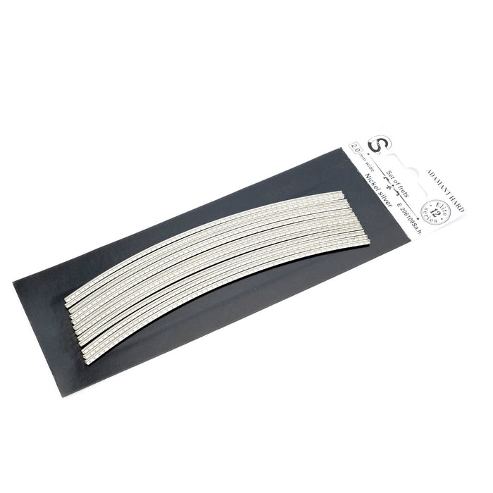 sintoms e206109 elite series nickel silver extra hard 2 0mm small fret wire set for vintage fender classic acoustic guitar mx2409