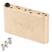 musiclily ultra 54mm2 1 8 inch full solid brass block for strat electric guitar wilkinson wvc wvp tremolo bridge 42mm tall mx2434