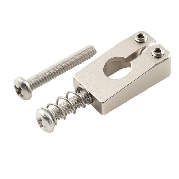 Musiclily Ultra 10.5mm Vollmassiv Messing Tremolo-Brückensättel für Strat-Stil E-Gitarre, Set von 6