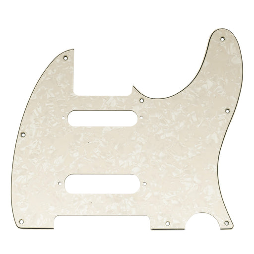musiclily pro 8 holes ss guitar pickguard for us mexico fender deluxe nashville tele style electric guitar 3ply 4ply mx2452p