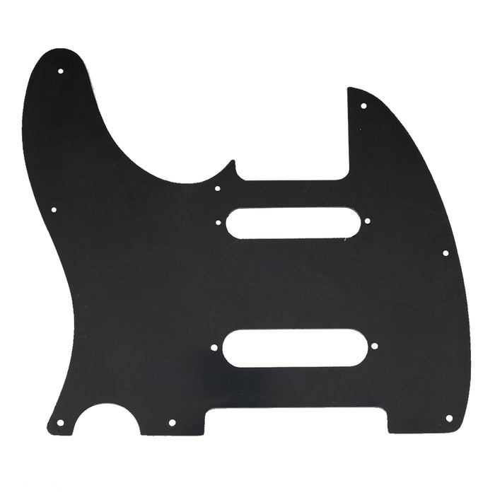 Musiclily Pro 8 Furos Protetor de Palheta para Guitarra Elétrica Fender Deluxe Nashville Tele Estilo dos EUA/México, 3 camadas/4 camadas em Aço Inoxidável