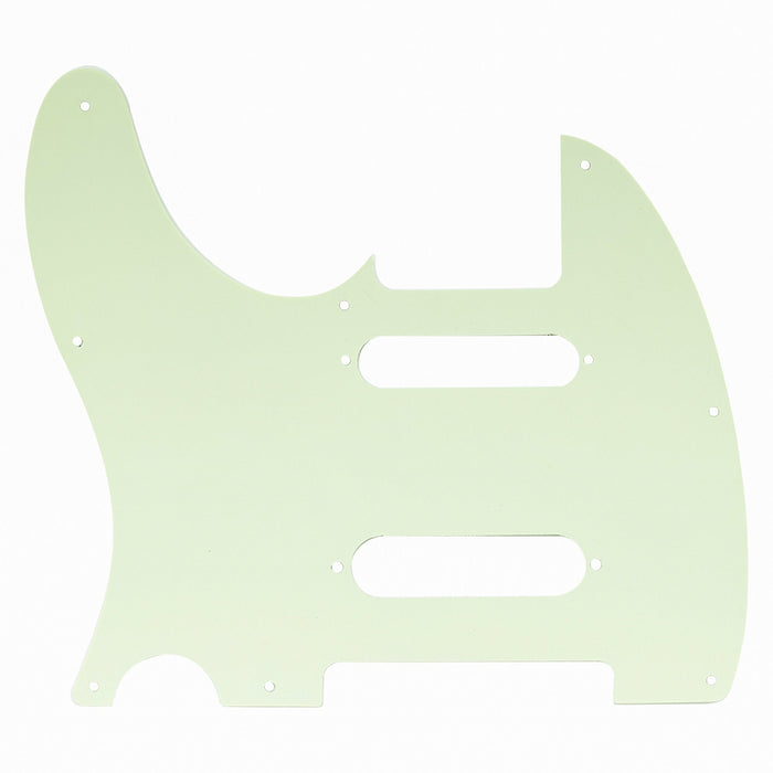 Musiclily Pro 8 Furos Protetor de Palheta para Guitarra Elétrica Fender Deluxe Nashville Tele Estilo dos EUA/México, 3 camadas/4 camadas em Aço Inoxidável