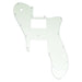 musiclily pro 16 holes wide range humbucker guitar pickguard for usa mexico fender 72 tele custom style electric guitar 3ply 4ply mx2455p, aged white