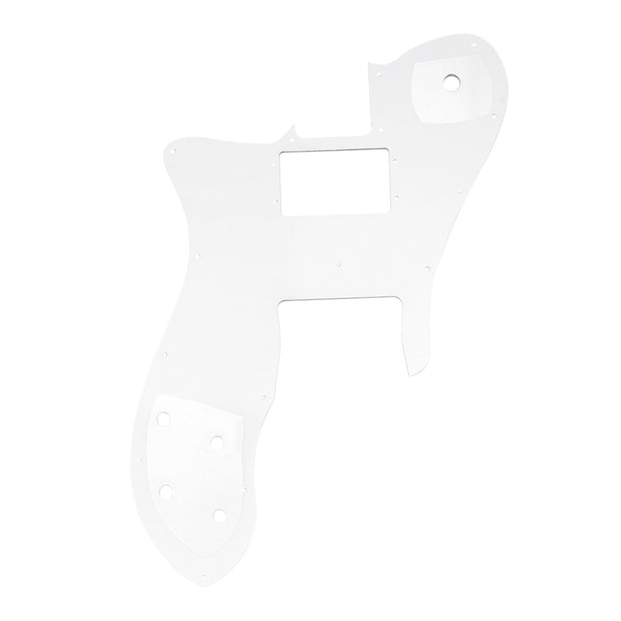 Musiclily Pro 16穴 Wide Rangeハムバッカー TLテレカスタムピックガード USA/メキシコFender 72 Tele Customスタイルなエレキギター用 4プライ エイジドホワイトパール