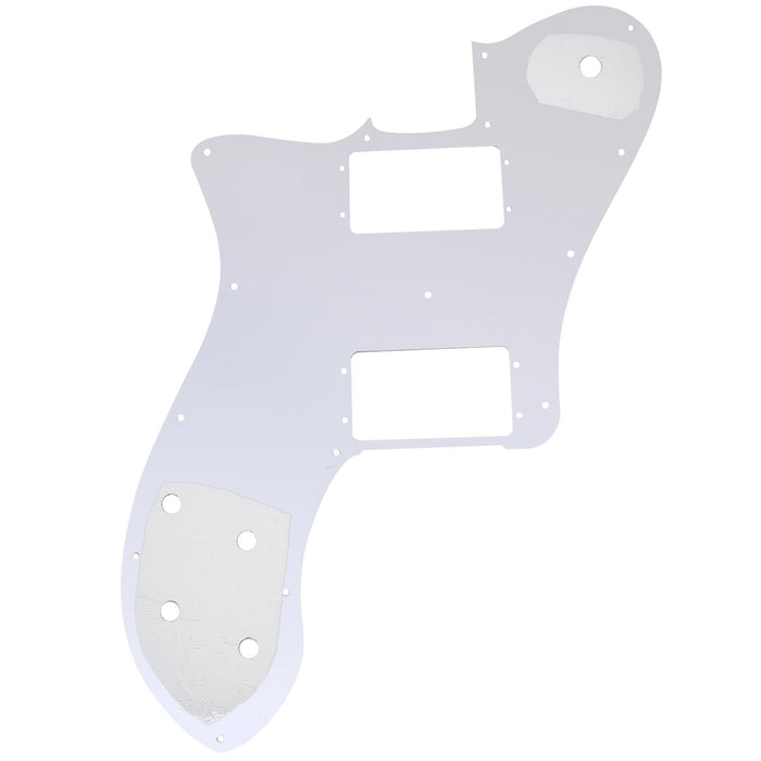 Musiclily Pro 15穴 Wide Range HH TLテレデラックスピックガード メキシコFender 72 Tele Deluxeスタイルなエレキギター用 4プライ エイジドホワイトパール