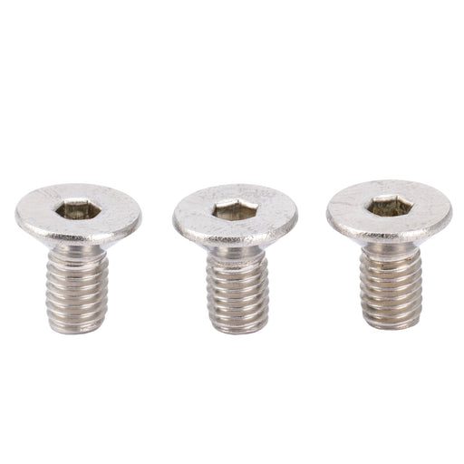 musiclily pro metric m5x10mm stainless steel hexagon socket countersunk mounting screws for floyd rose locking tremolo block mx2465 3