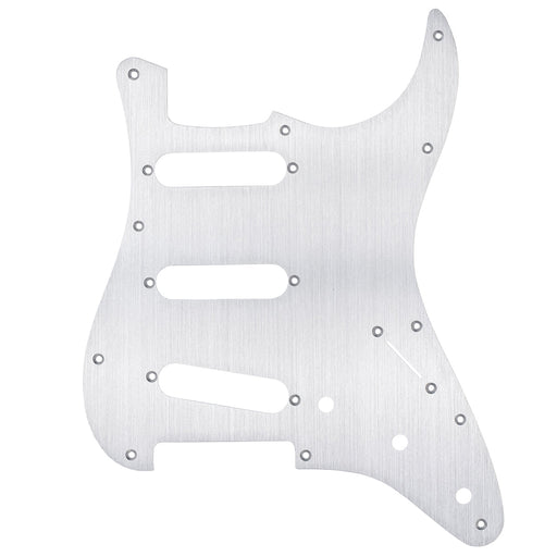 , raw colormusiclily ultra 11 holes anodized aluminum pickguard for classic vibe vintage 60s strat sss style electric guitar