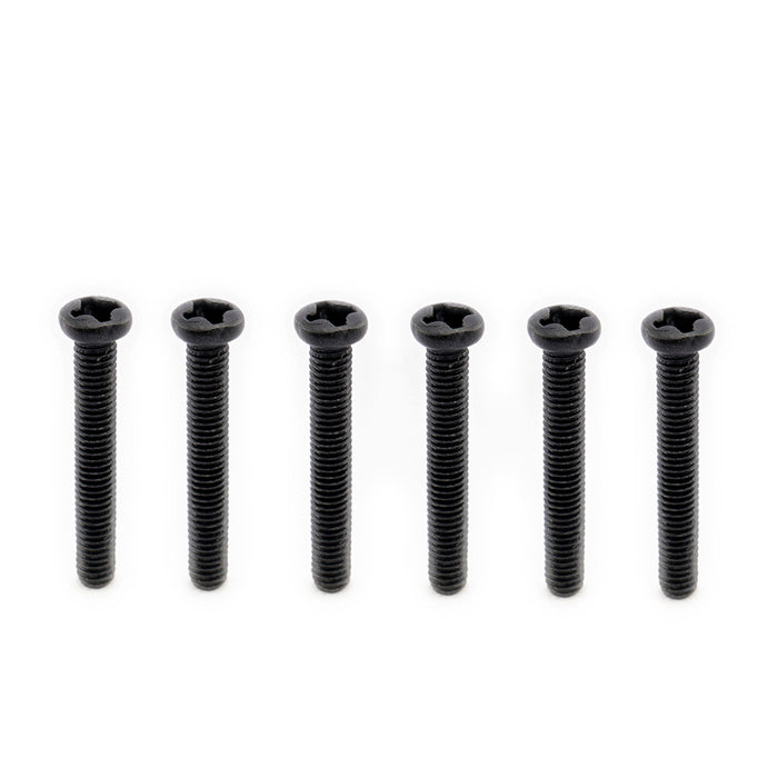 musiclily pro metric m3 20mm steel saddle intonation screws for imported electric guitar bass bridge mx2474 6p