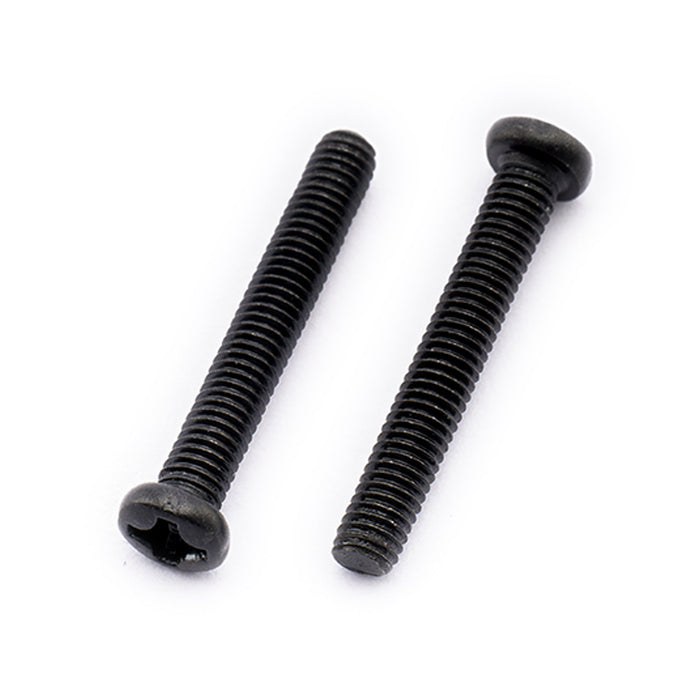 detail of musiclily pro metric m3 20mm steel saddle intonation screws for imported electric guitar bass bridge mx2474 6p