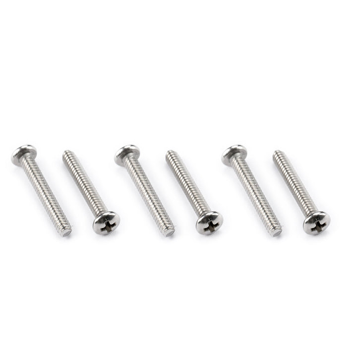 Part of musiclily pro unc 4 40x3 4 inch stainless steel saddle intonation screws for american electric guitar bass bridge mx2475 6