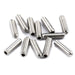musiclily pro metric m3 10mm steel saddle height adjustment screws for imported electric guitar bass bridge mx2476 12p, 12 pcs