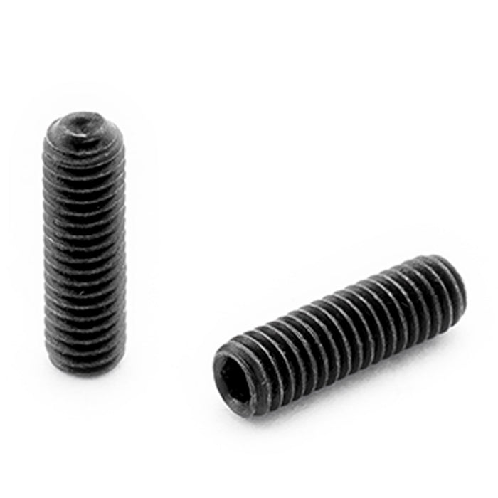 detail of musiclily pro metric m3 10mm steel saddle height adjustment screws for imported electric guitar bass bridge mx2476 12p