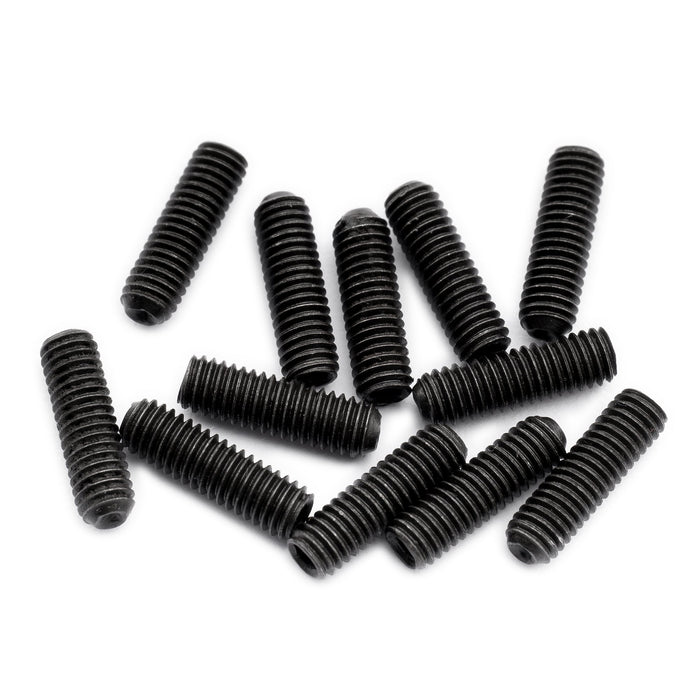 musiclily pro metric m3 10mm steel saddle height adjustment screws for imported electric guitar bass bridge mx2476 12p