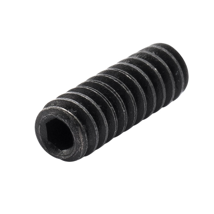 musiclily pro unc 4 40 5 16 inch steel saddle height adjustment screws for american electric guitar bass bridge mx2479p, black