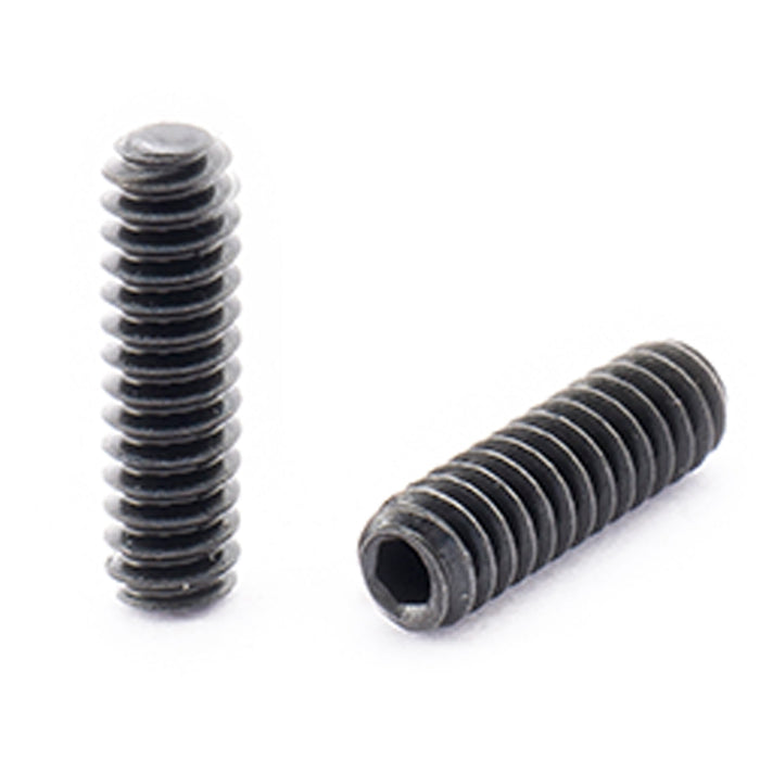 detail of musiclily pro unc 4 40 3 8 inch steel saddle height adjustment screws for american electric guitar bass bridge mx2480 12