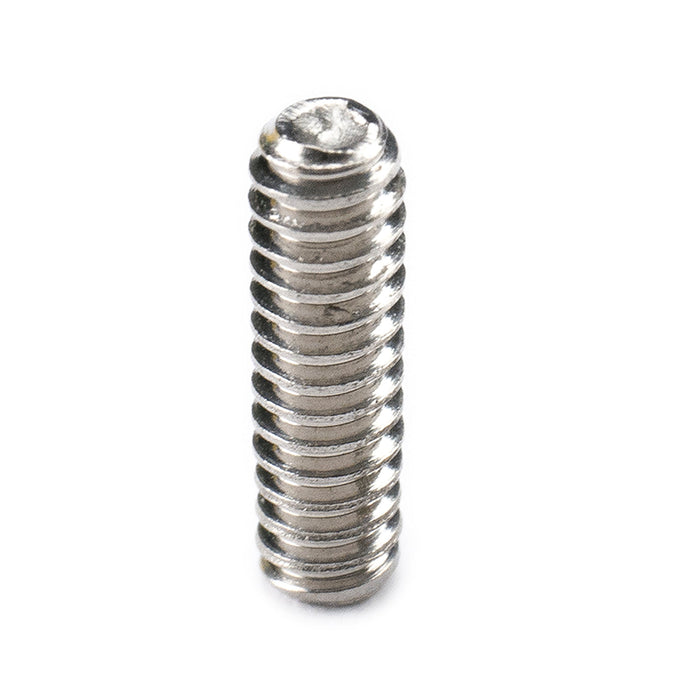 Musiclily Pro UNC#4-40x3/8 Zoll Stahl Sattelhöhenverstellschrauben für amerikanische E-Gitarren- und Bassbrücken