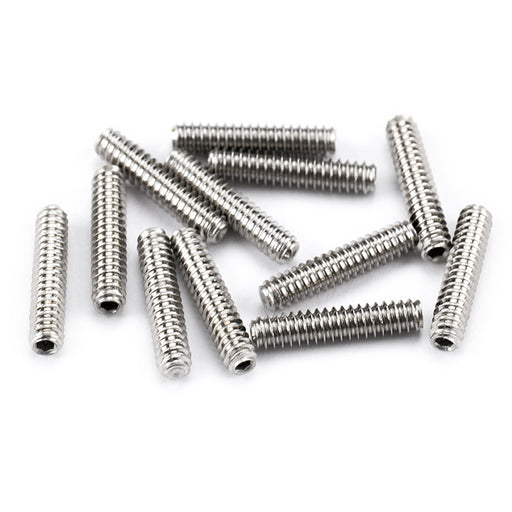 musiclily pro unc 4 40 1 2 inch steel saddle height adjustment screws for american electric guitar bass bridge mx2481 12