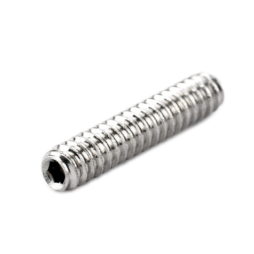 musiclily pro unc 4 40 1 2 inch steel saddle height adjustment screws for american electric guitar bass bridge mx2481