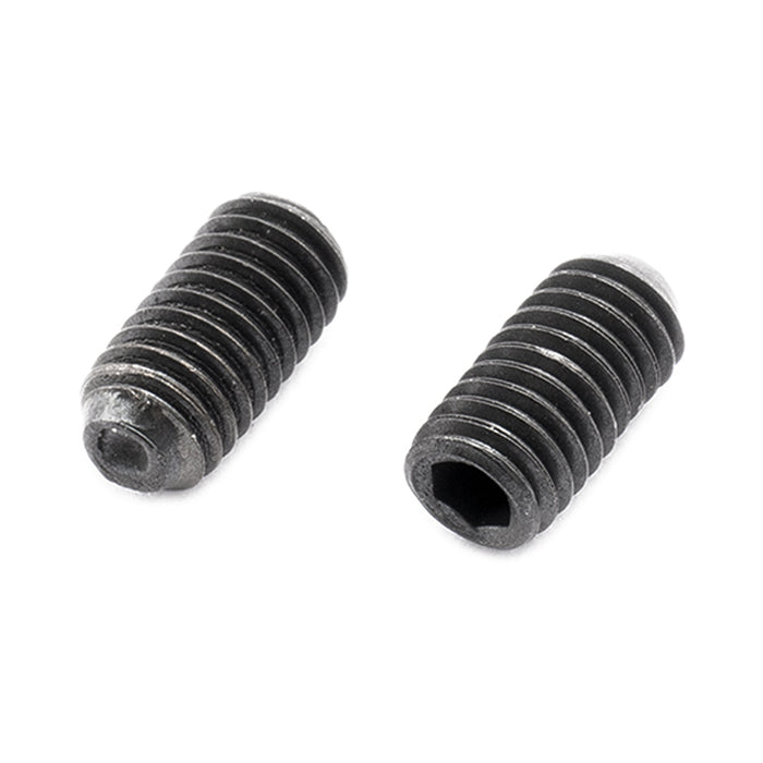 Musiclily Pro Metrische M3x6mm Stahlsattelhöhenverstellschrauben für importierte E-Gitarren- und Bassbrücken, Set von 12