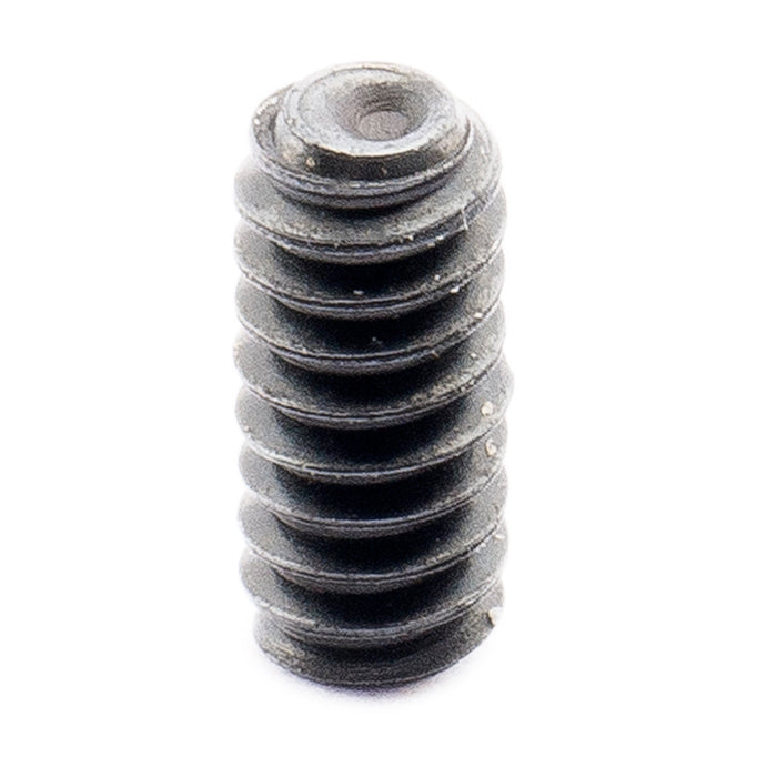 detail of musiclily pro unc 4 40 1 4 inch steel saddle height adjustment screw for american electric guitar bass bridge mx2493bk