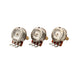 Part of musiclily pro hd a250k b250k full brass inch size fine 24 spline split shaft pots audio linear taper potentiometers for electric guitar bass mx2516 2mx2517