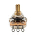 musiclily pro hd a500k full brass inch size fine 24 spline split shaft pot audio taper potentiometer for electric guitar bass mx2518 details