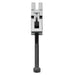 musiclily pro individual 10 8mm tall saddle guitar dg 3rd 4th string saddle for floyd rose original special locking tremolo bridge mx2583p, chrome