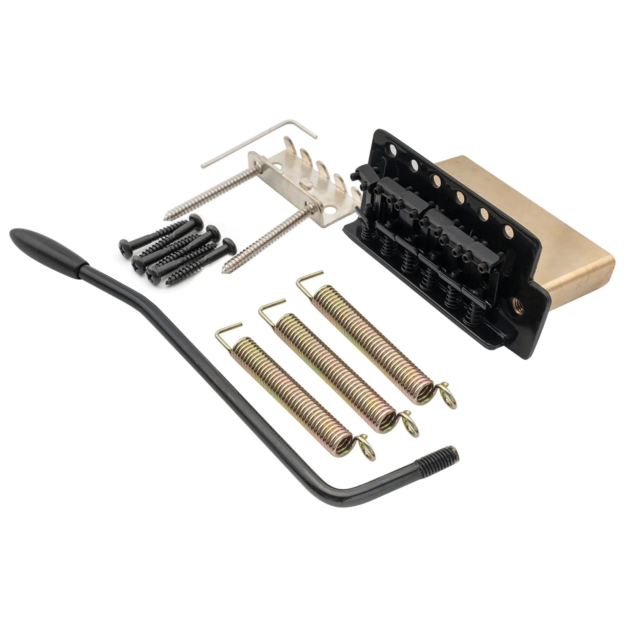 Musiclily Pro 52.5mm Tremolo Bridge With Steel Bent Saddles for