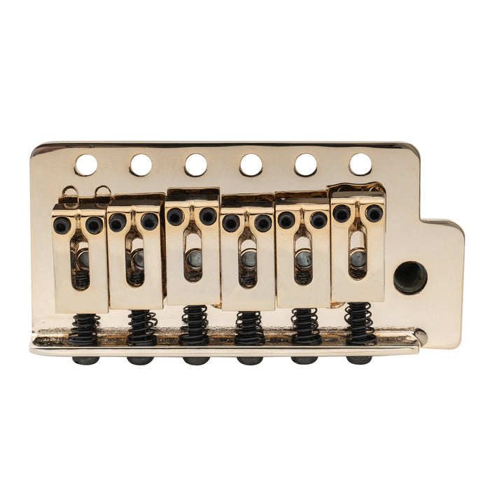 Musiclily Pro 52,5 mm 6-Schrauben-Modernstyle Sättel Gitarren-Tremolo-Brücke mit 36 mm kurzem Block für Squier Strat-Style-Elektrogitarren