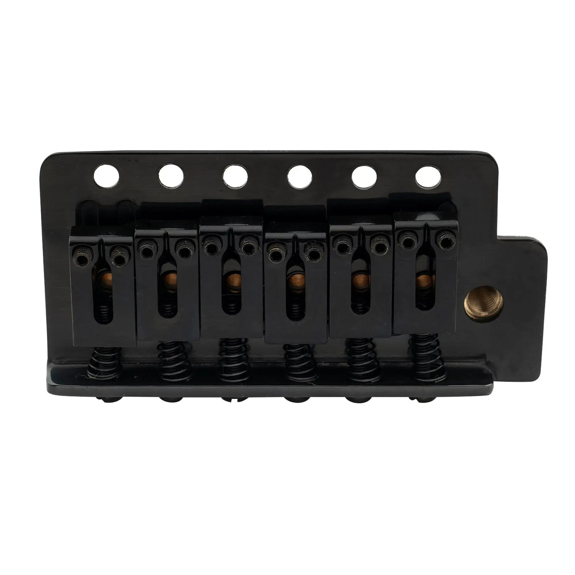 Part of musiclily pro 52 5mm 6 screw modern style saddles guitar tremolo bridge with 40mm brass block for squier strat style electric guitar mx2591p