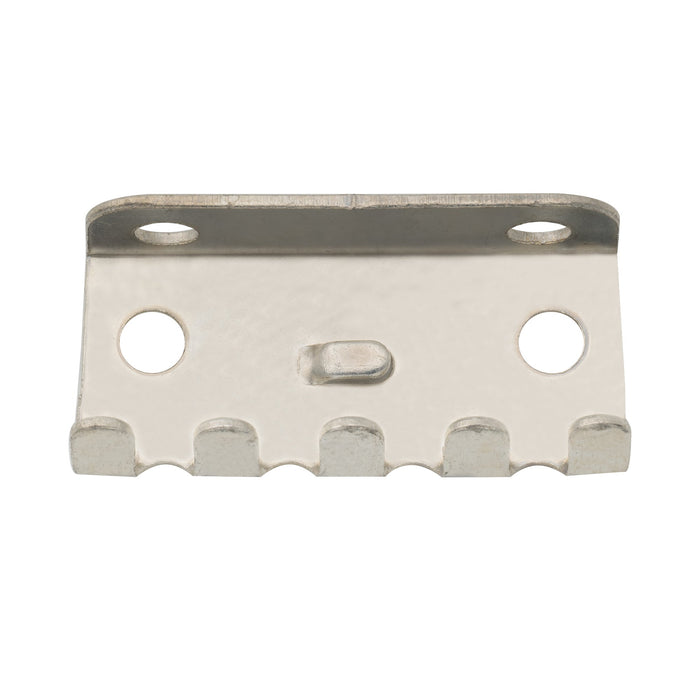 detail of musiclily pro steel tremolo spring claw 29mm mounting hole spacing for electric guitar tremolo bridge nickel mx2593p