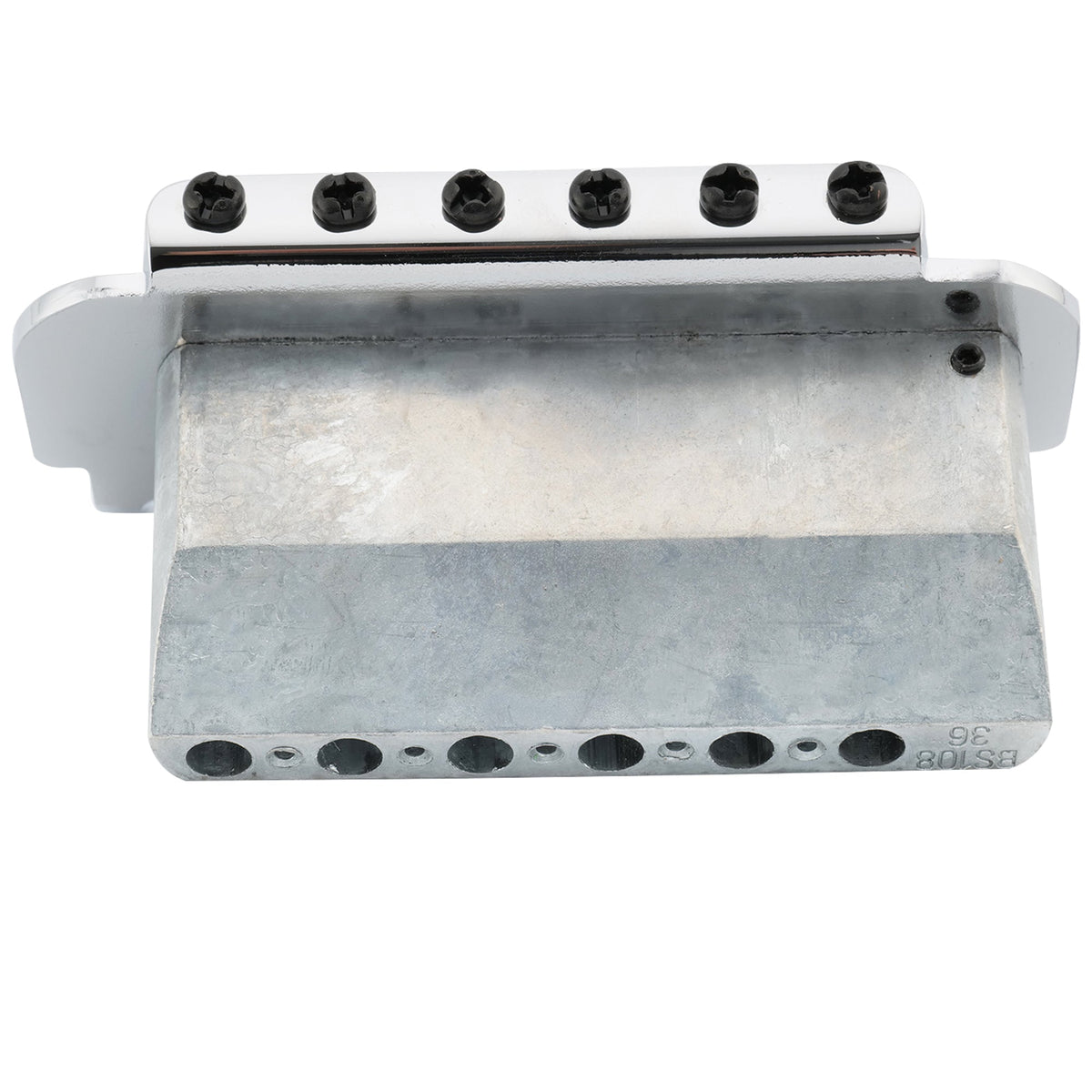 Musiclily Pro BV017 10,8mm Rollensattel 2-Punkt Tremolo-Brücke für importierte Strat-Style E-Gitarre