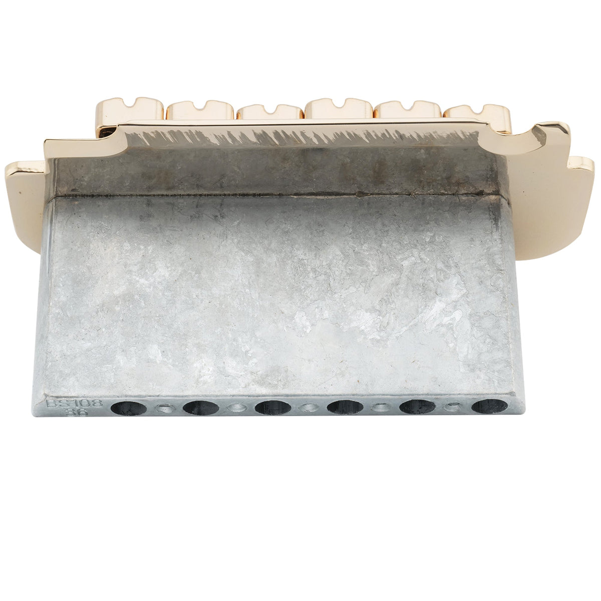 Musiclily Pro BV017 10,8mm Rollensattel 2-Punkt Tremolo-Brücke für importierte Strat-Style E-Gitarre