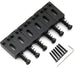 Part of musiclily pro 10 5mm modern style rectangle zinc alloy saddles for strat tele style electric guitar mx2595 6p