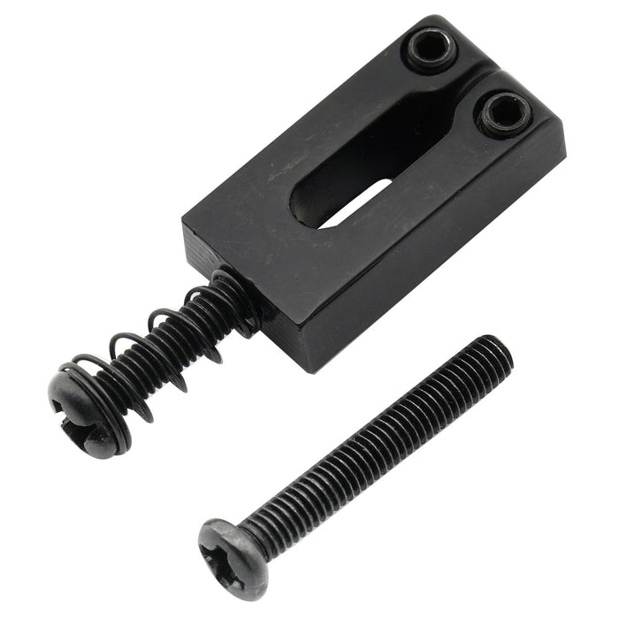 musiclily pro 10 5mm modern style rectangle zinc alloy saddles for strat tele style electric guitar mx2595 6p details