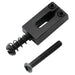 musiclily pro 10 5mm modern style rectangle zinc alloy saddles for strat tele style electric guitar mx2595 6p details
