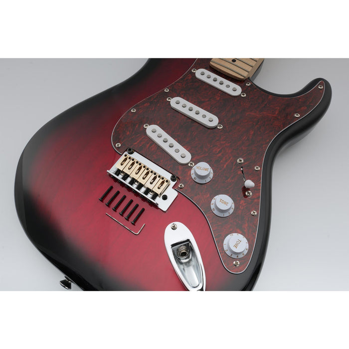 Musiclily Pro 10.8mmピッチ モダンスタイル ブロックサドル Import Strat Teleエレキギター用 ブラック(6個セット)