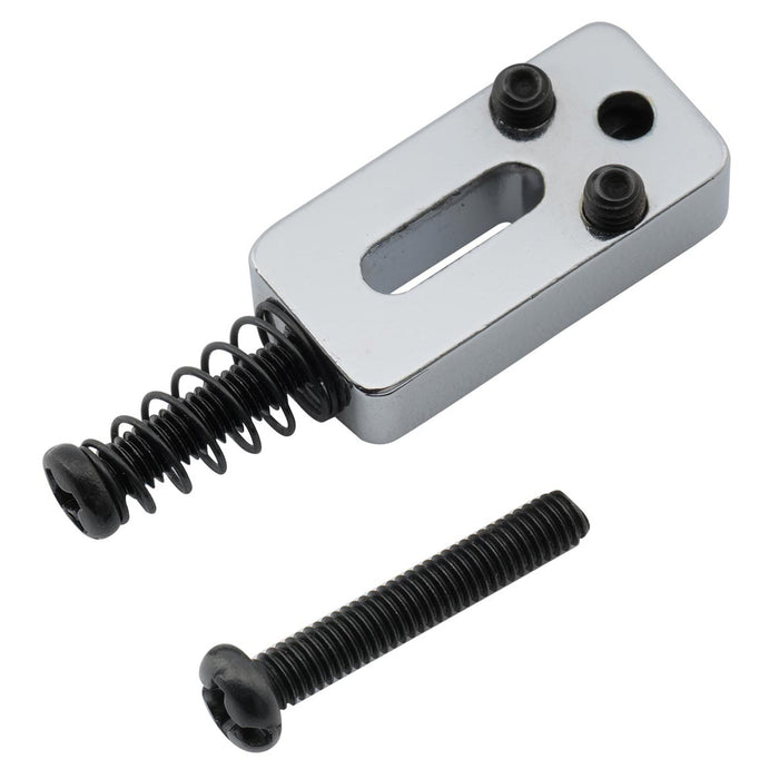 Musiclily Pro 10.8mm Modern Style Zinc Alloy Roller Saddles for Imported Strat Tele Style Electric Guitar, Set of 6