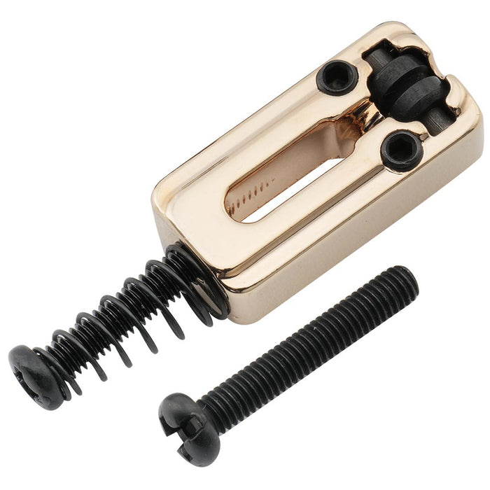 Musiclily Pro 10.8mm Modern Style Zinc Alloy Roller Saddles for Imported Strat Tele Style Electric Guitar, Set of 6