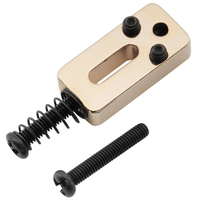 Musiclily Pro 10.8mm Modern Style Zinc Alloy Roller Saddles for Imported Strat Tele Style Electric Guitar, Set of 6