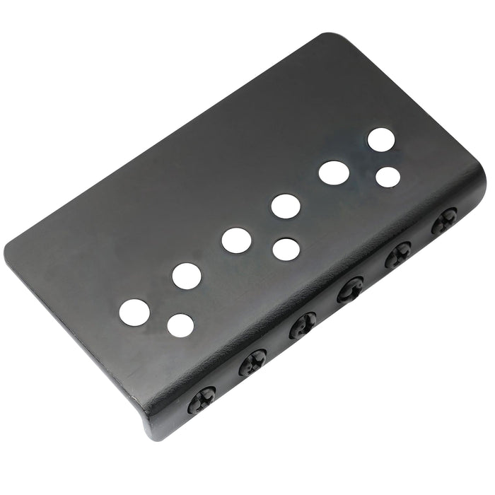 Part of musiclily pro 54mm2 1 8 inch modern hardtail fixed bridge for imported strat tele style electric guitar mx2601p