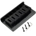 musiclily pro 54mm2 1 8 inch modern hardtail fixed bridge for imported strat tele style electric guitar mx2601p