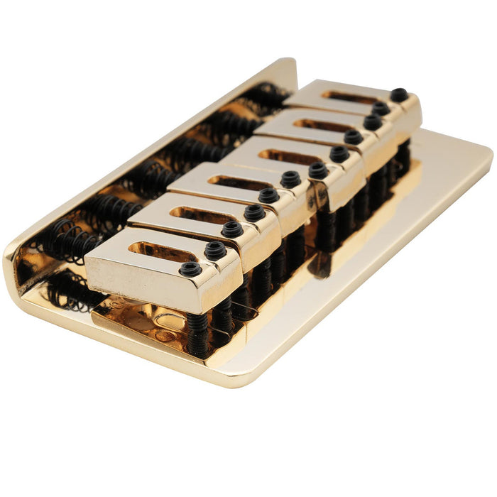 Chevalet fixe moderne Musiclily Pro 54 mm (2-1/8 pouces) pour guitare électrique de style Strat Tele importée