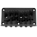 detail of musiclily pro 52 5mm2 1 16 inch string spacing prs style saddle hardtail fixed bridge non tremolo bridge for strat tele style electric guitar mx2602p