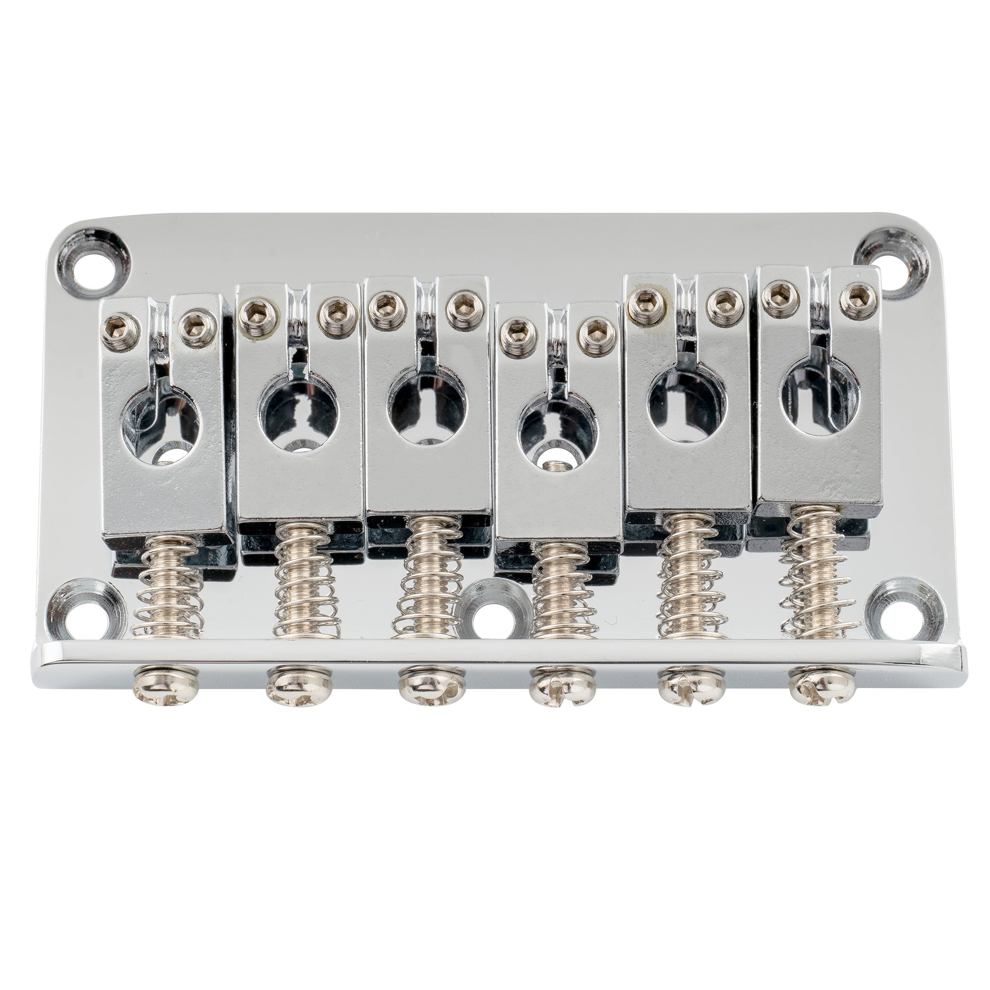 musiclily pro 52 5mm2 1 16 inch string spacing prs style saddle hardtail fixed bridge non tremolo bridge for strat tele style electric guitar mx2602p, gold