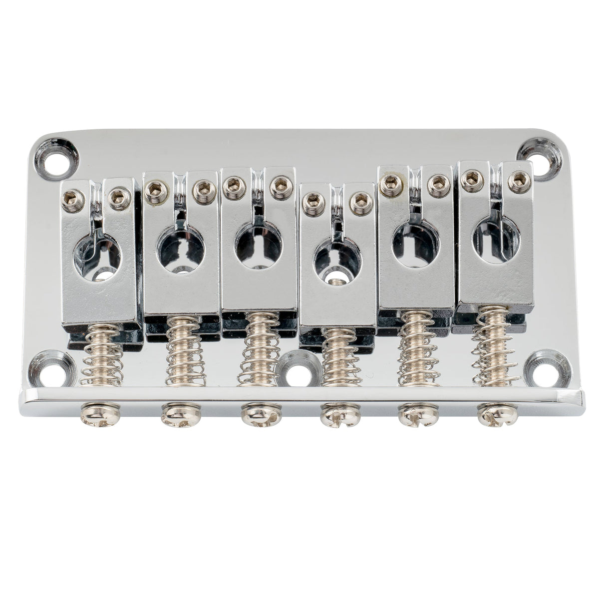 musiclily pro 52 5mm2 1 16 inch string spacing prs style saddle hardtail fixed bridge non tremolo bridge for strat tele style electric guitar mx2602p, gold