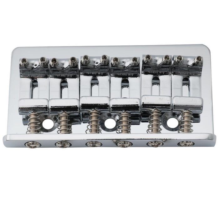 musiclily pro 54mm2 1 8 inch steel hardtail fixed bridge vintage bent saddles for imported strat tele style electric guitar mx2605p, gold