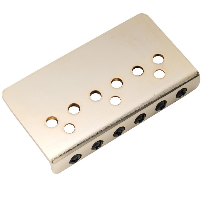 Musiclily Pro 10.8mmピッチ 鋼製 ハードテイル フィックスドブリッジ ヴィンテージベントサドル import Strat Teleエレキギター用 ブラック